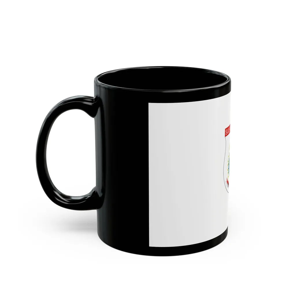 Flag of West Sulawesi Indonesia - Black Coffee Mug-Go Mug Yourself