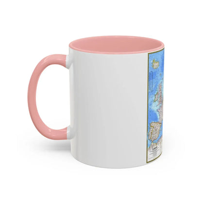 Europe (1977) (Map) Accent Coffee Mug-Go Mug Yourself