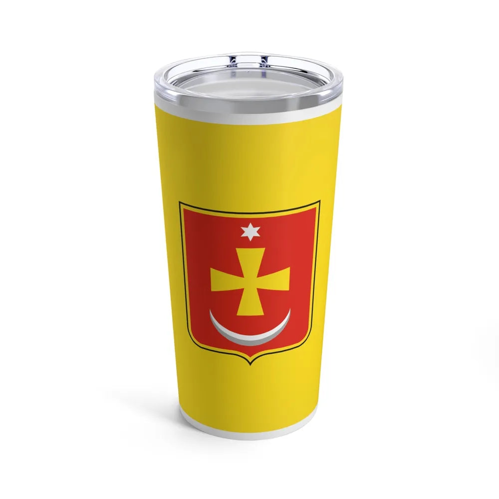 Flag of Konotop Ukraine - Tumbler 20oz-20oz-Go Mug Yourself