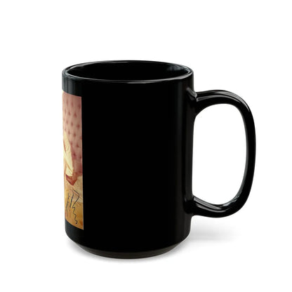 Jeanne Carmen #99 1 (Vintage Female Icon) Black Coffee Mug-Go Mug Yourself