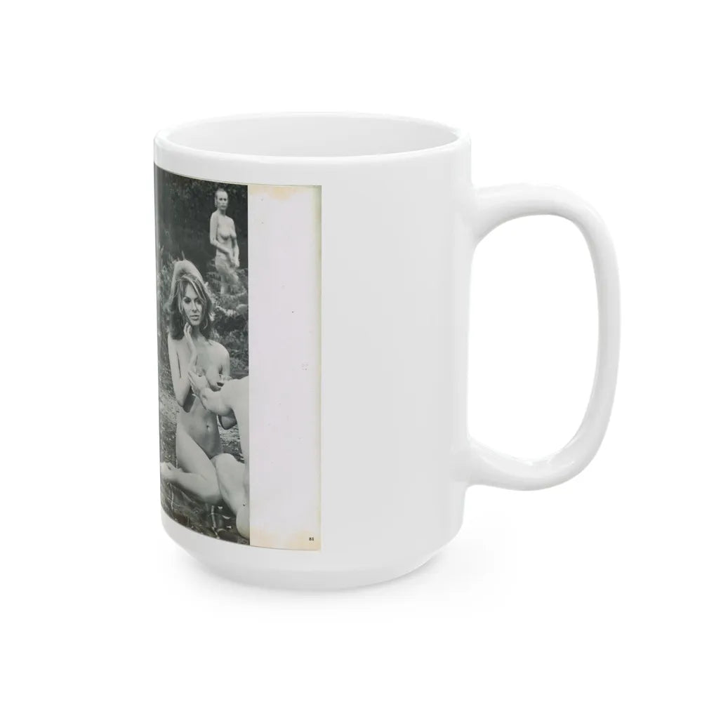 Julie Ege #218 (Vintage Female Icon) White Coffee Mug-Go Mug Yourself