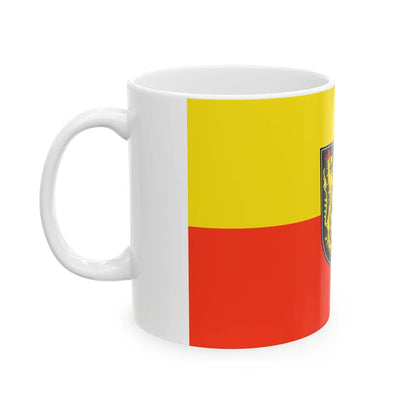 Flag of Neumarkt in der Oberpfalz Germany - White Coffee Mug-Go Mug Yourself