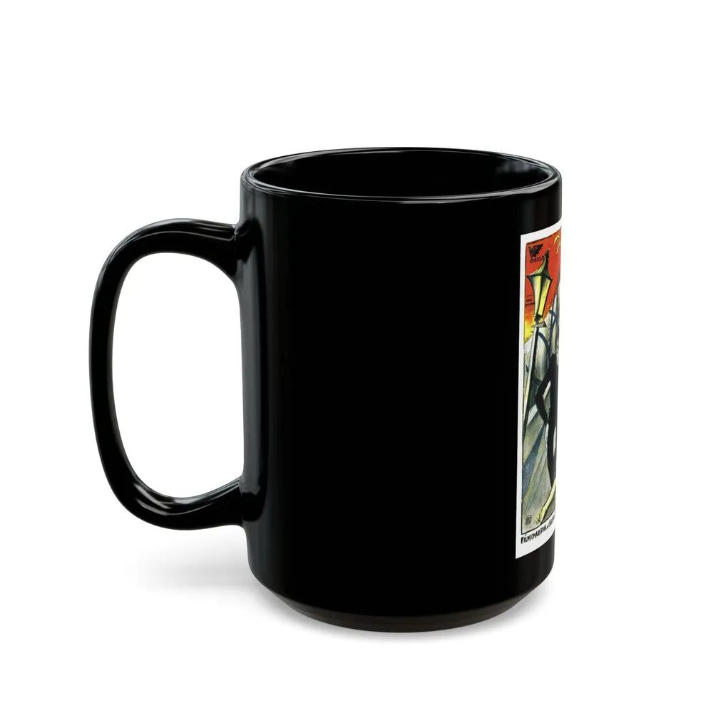 DAS CABINET DES DR CALIGARI 1920 Movie Poster - Black Coffee Mug-Go Mug Yourself