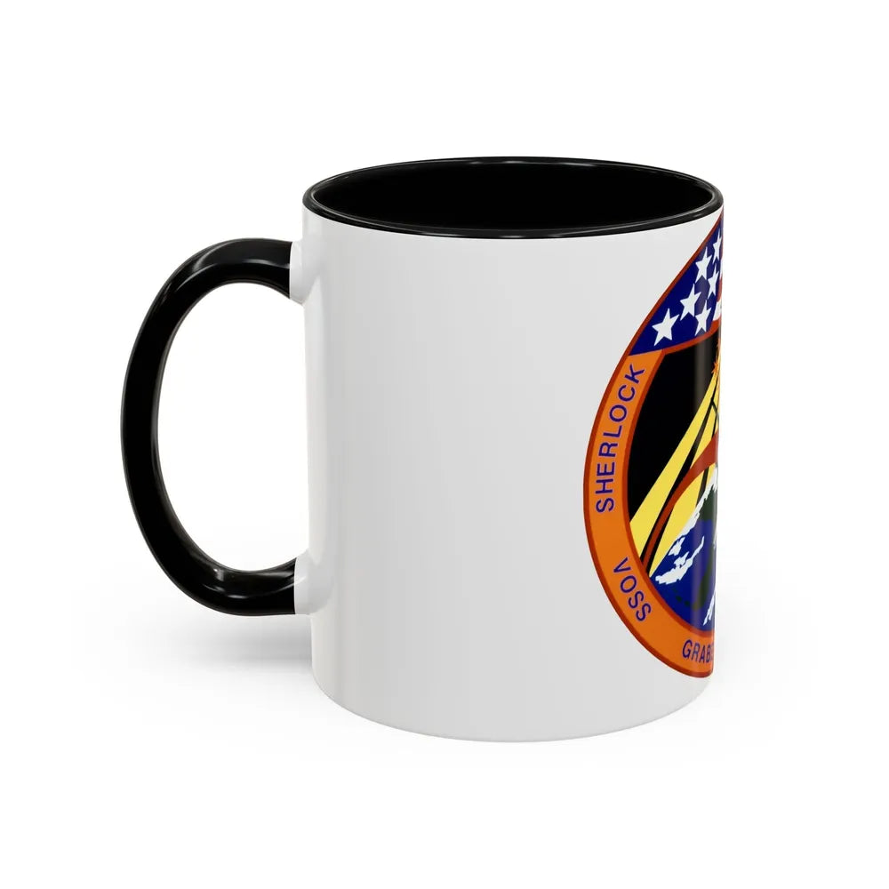 STS 57 (NASA) Accent Coffee Mug-Go Mug Yourself