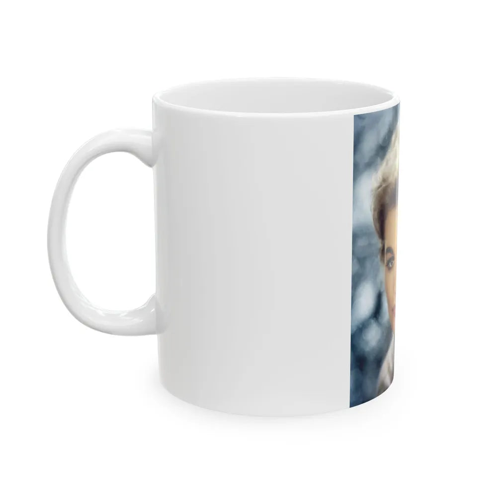 Kim Novak #323 (Vintage Female Icon) White Coffee Mug-Go Mug Yourself