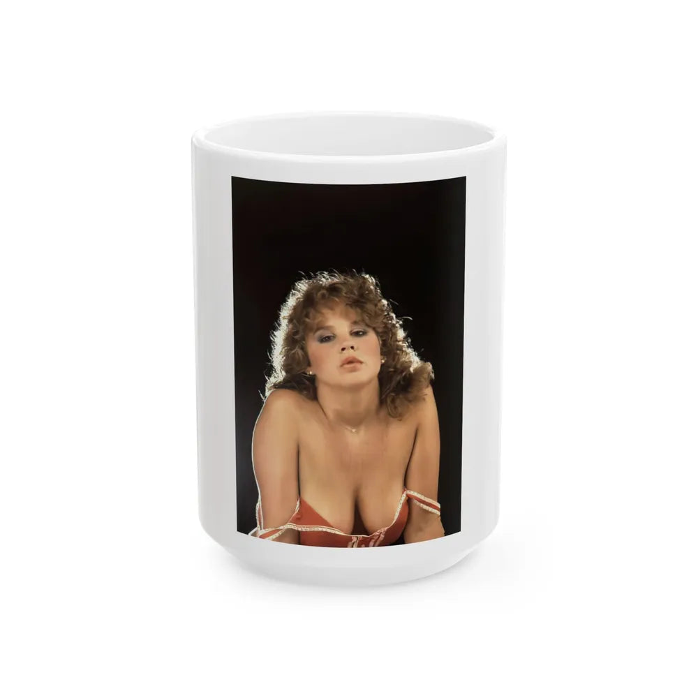 Linda Blair #152 (Vintage Female Icon) White Coffee Mug-15oz-Go Mug Yourself