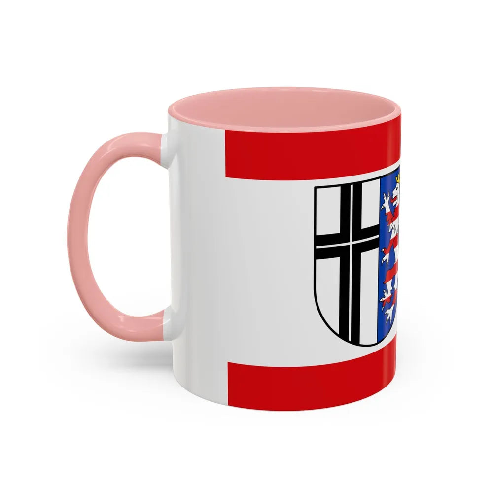 Flag of Fulda Germany - Accent Coffee Mug-Go Mug Yourself