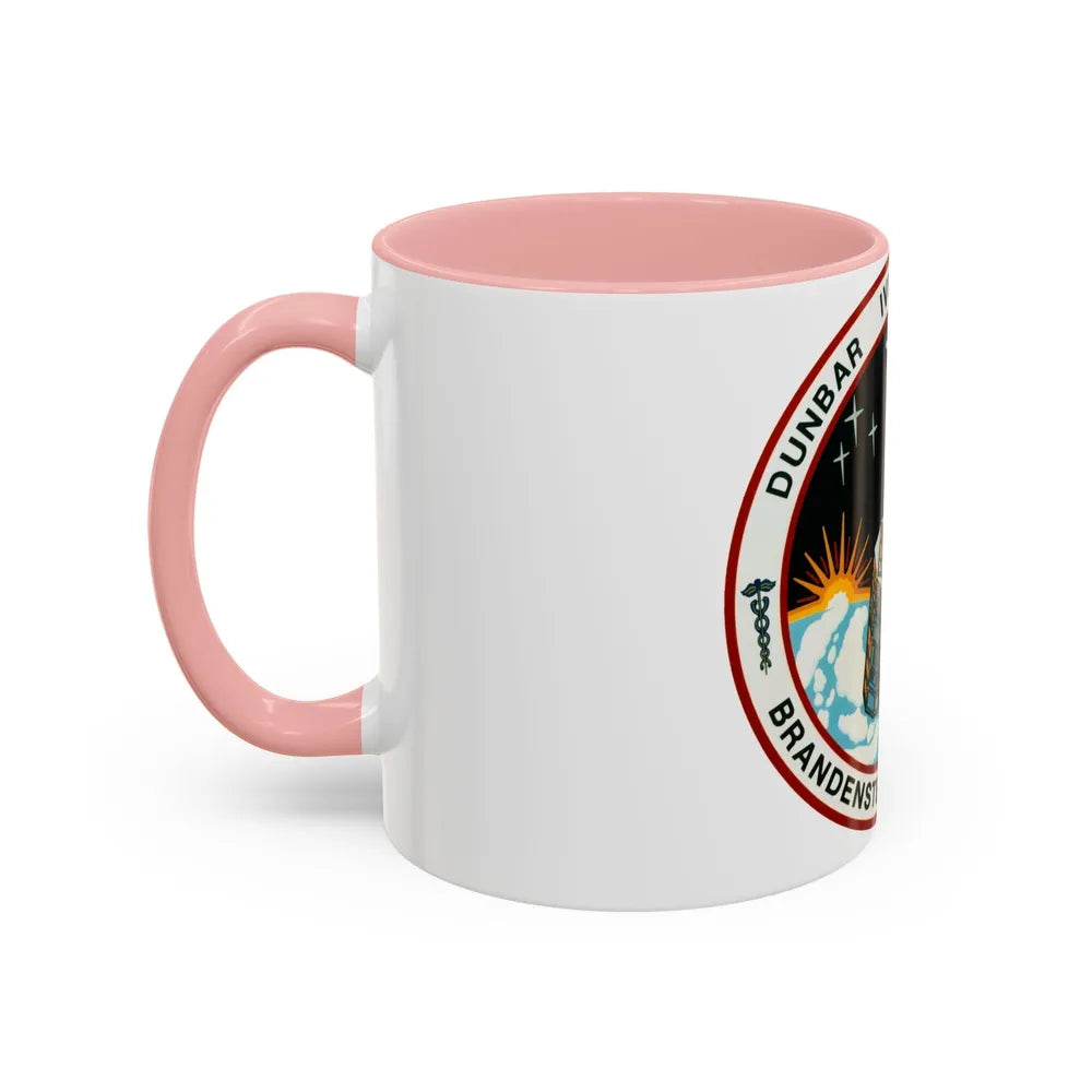 STS 32 (NASA) Accent Coffee Mug-Go Mug Yourself