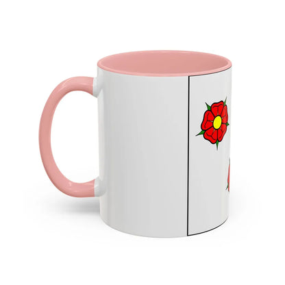 Flag of Autafond Switzerland - Accent Coffee Mug-Go Mug Yourself