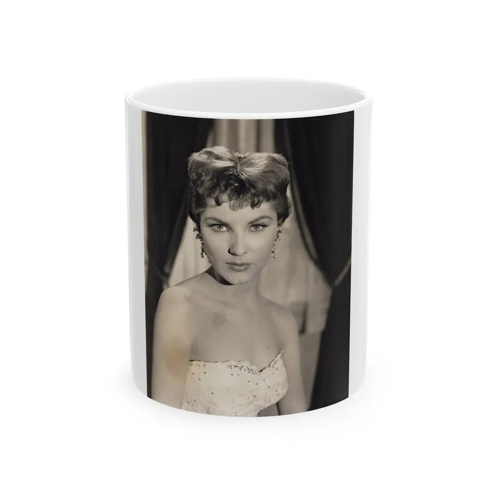 Debra Paget #475 (Vintage Female Icon) White Coffee Mug-11oz-Go Mug Yourself