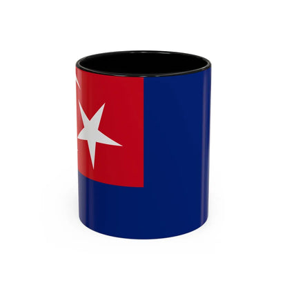 Flag of Johor Malaysia - Accent Coffee Mug-11oz-Black-Go Mug Yourself