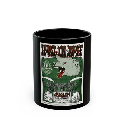 Howlin' Wolf Poster (Music Poster) Black Coffee Mug-11oz-Go Mug Yourself