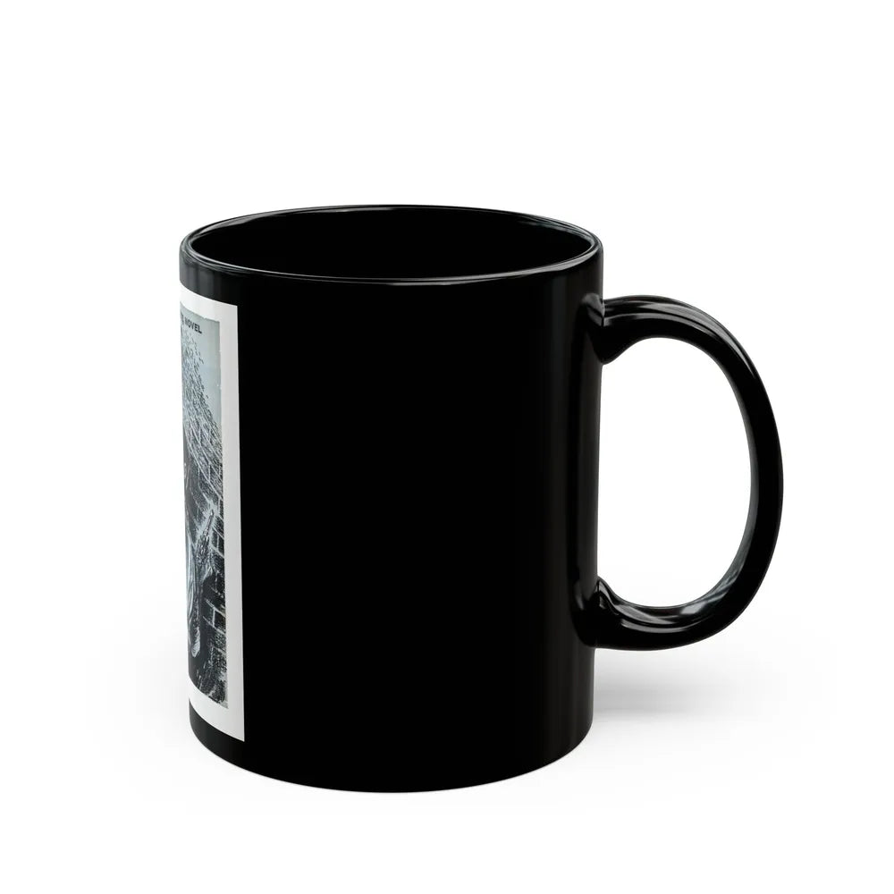 Buzz Saw, Bluebook Magazine, April 1955 - Black Coffee Mug-Go Mug Yourself