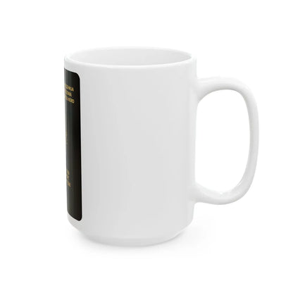 Macedonian Passport (Diplomatic) - White Coffee Mug-Go Mug Yourself