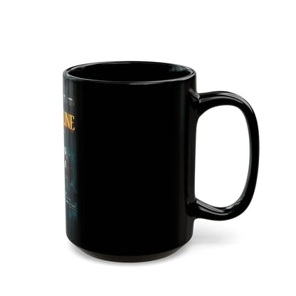 END OF THE LINE 1987 Movie Poster - Black Coffee Mug-Go Mug Yourself