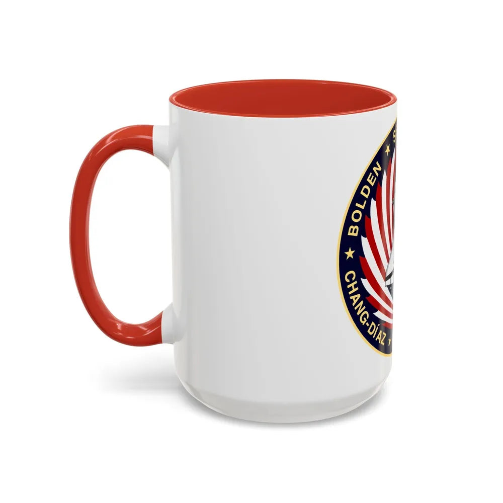 STS 60 (NASA) Accent Coffee Mug-Go Mug Yourself