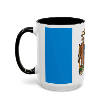 Flag of Edmonton Canada - Accent Coffee Mug-Go Mug Yourself