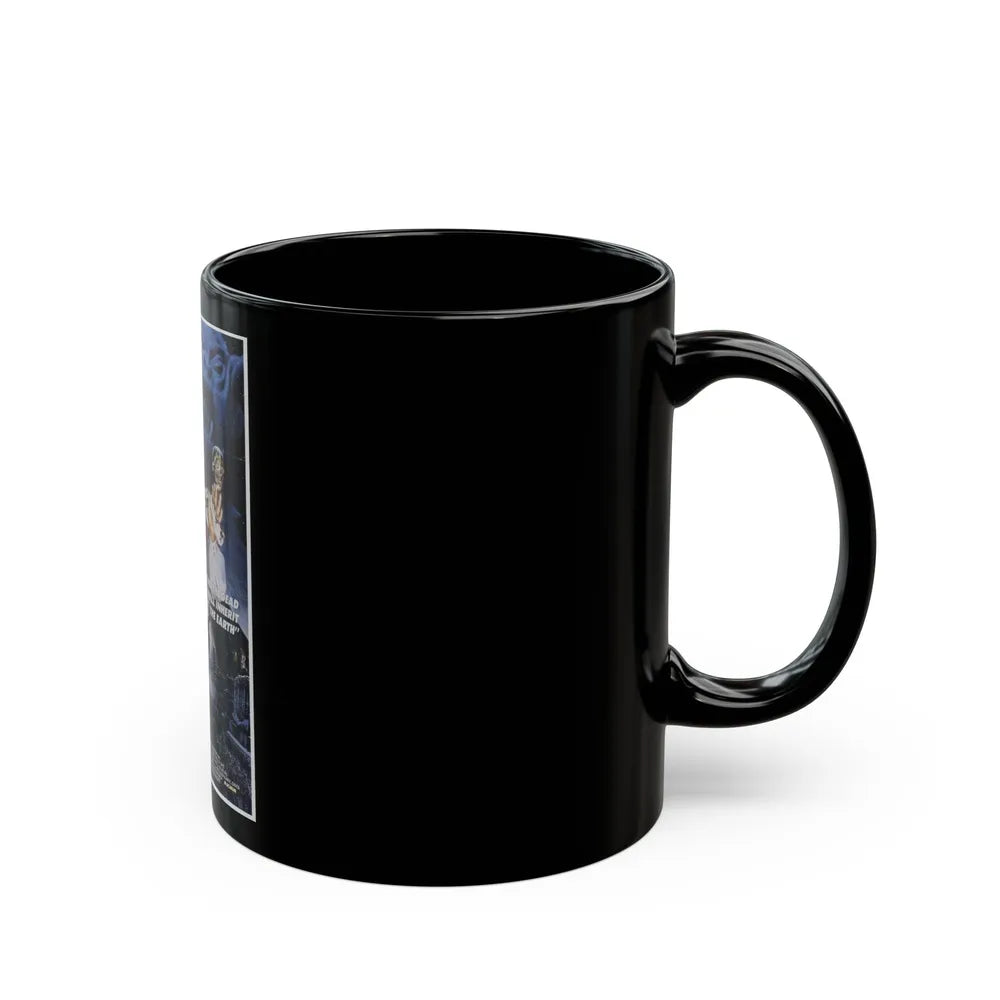 CURSE OF THE BLUE LIGHTS 1988 Movie Poster - Black Coffee Mug-Go Mug Yourself