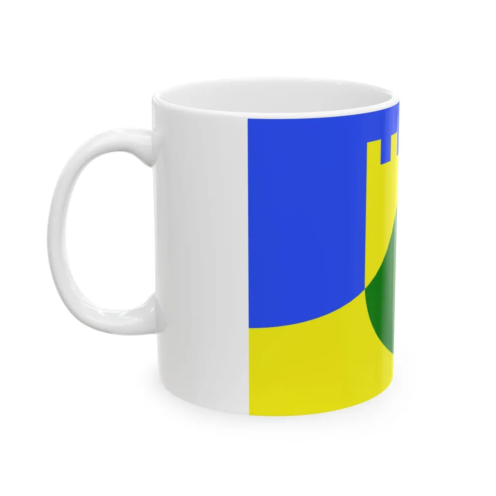 Flag of Mtarfa Malta - White Coffee Mug-Go Mug Yourself