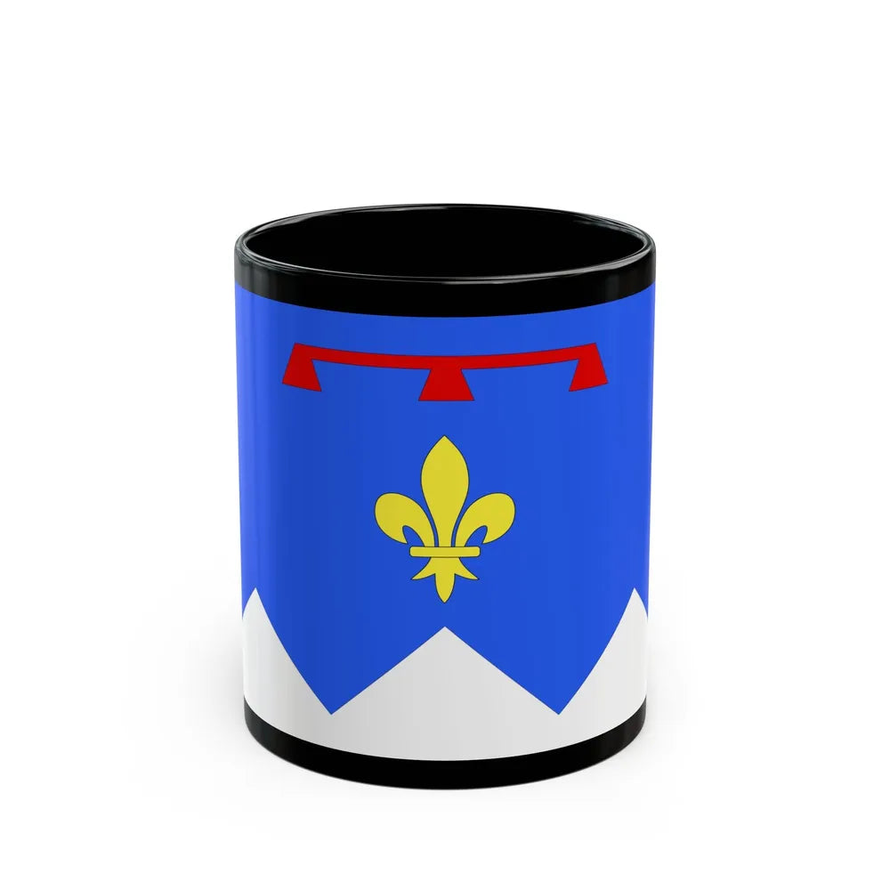 Flag of Alpes de Haute Provence France 2 - Black Coffee Mug-11oz-Go Mug Yourself