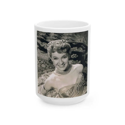 Lisa Gastoni #31 (Vintage Female Icon) White Coffee Mug-15oz-Go Mug Yourself