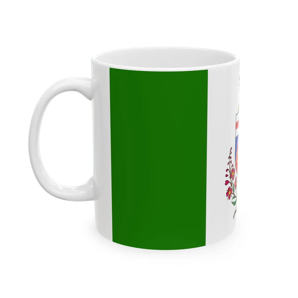 Flag of Yukon Canada - White Coffee Mug-Go Mug Yourself