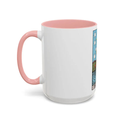 The Star (Tarot Card) Accent Coffee Mug-Go Mug Yourself