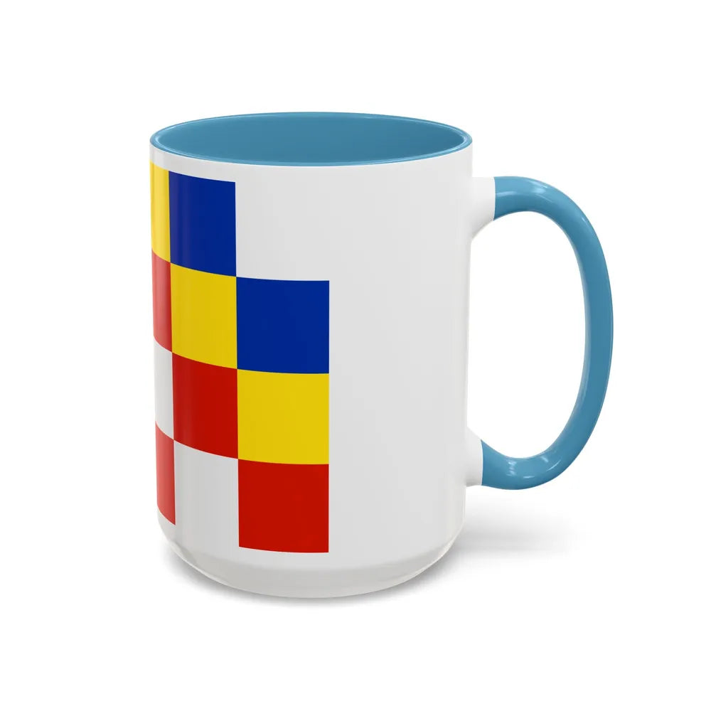 Flag of Antwerp Belgium - Accent Coffee Mug-Go Mug Yourself