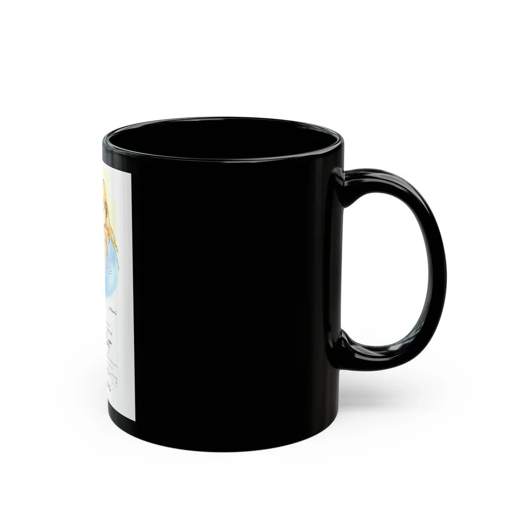 Elizabeth Arden advt, Start Building Beauty, 1948 - Black Coffee Mug-Go Mug Yourself