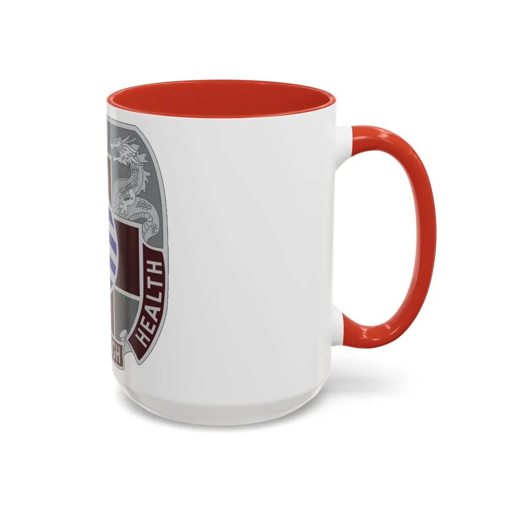 MEDDAC Korea US (U.S. Army) Accent Coffee Mug-Go Mug Yourself