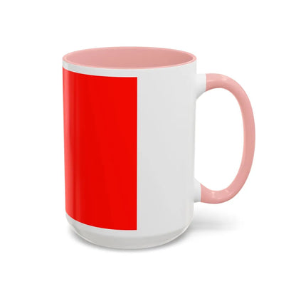 Flag of Cagliari Italy - Accent Coffee Mug-Go Mug Yourself