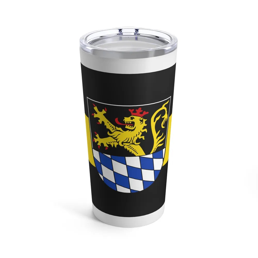 Flag of Amberg Germany - Tumbler 20oz-20oz-Go Mug Yourself