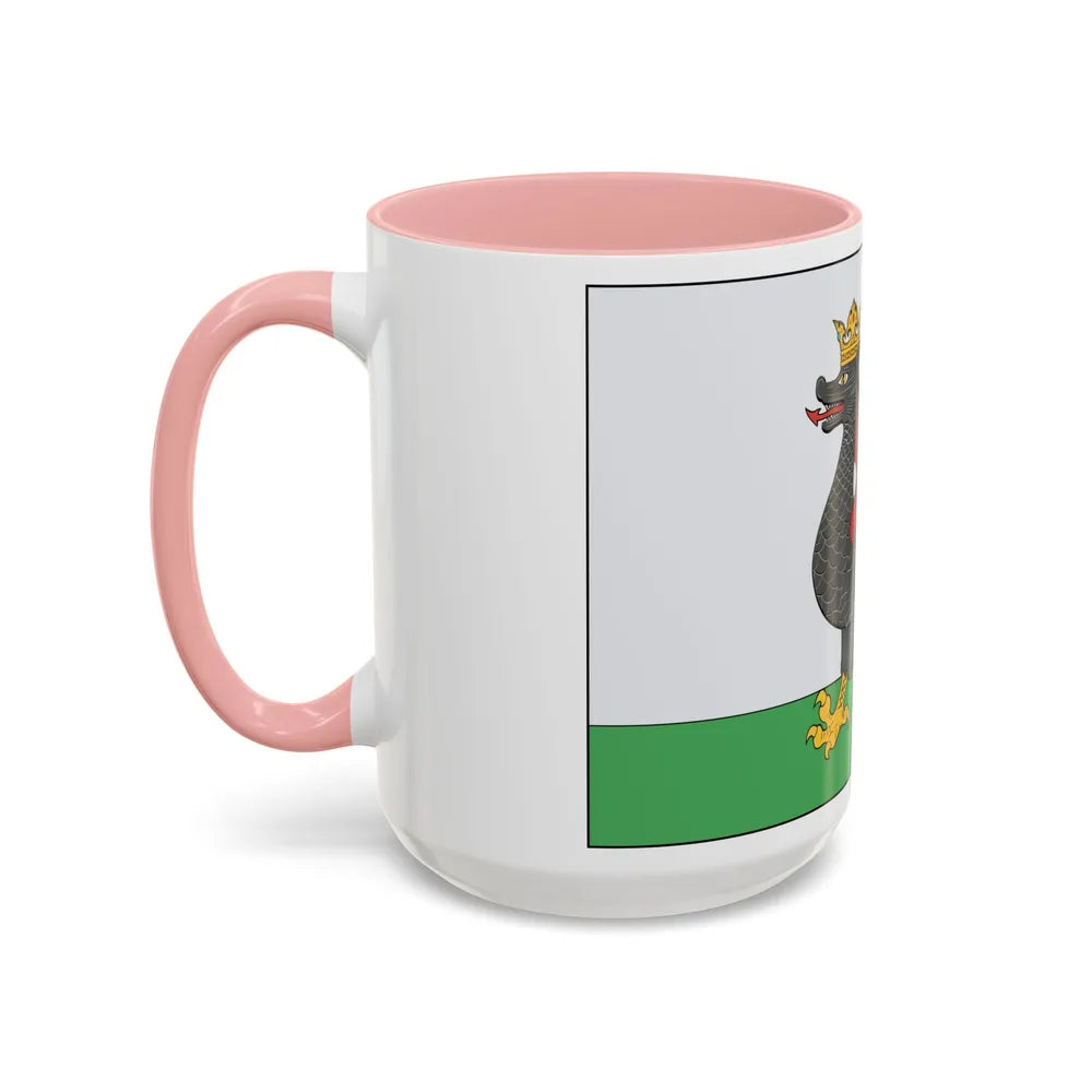 Flag of Kazan Russia - Accent Coffee Mug-Go Mug Yourself