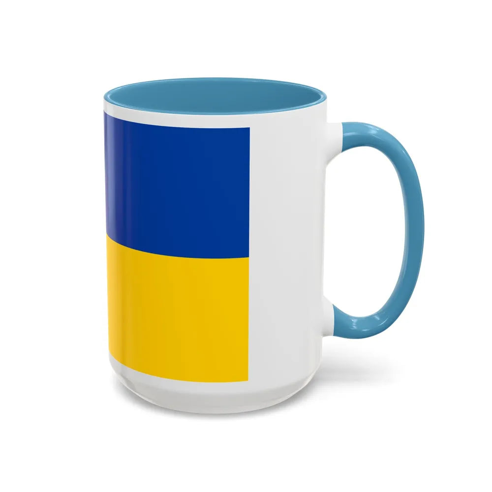 Flag of Chemnitz Germany - Accent Coffee Mug-Go Mug Yourself