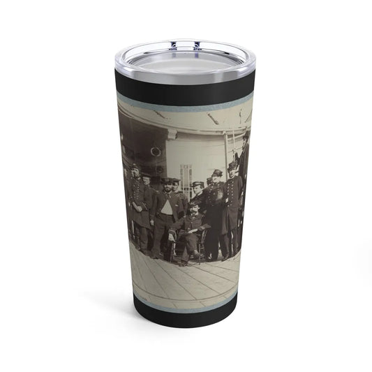 Navy Crewmen On The Deck Of A Ship (U.S. Civil War) Tumbler 20oz-20oz-Go Mug Yourself