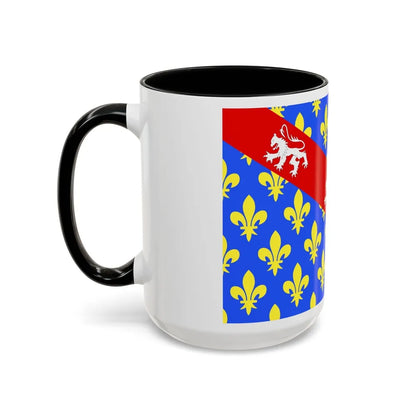 Flag of Creuse France - Accent Coffee Mug-Go Mug Yourself