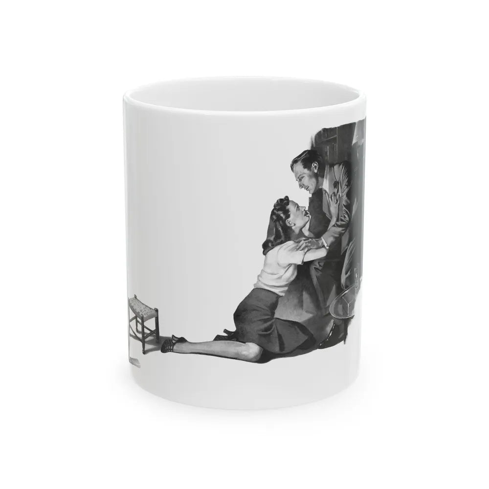 Friend Of The Family by Peter Coats (2), Britannia And Eve magazine, 1939 - White Coffee Mug-11oz-Go Mug Yourself