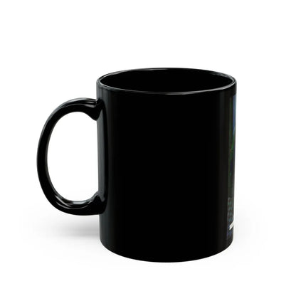 Crime at Midnight, 1955 - Black Coffee Mug-Go Mug Yourself