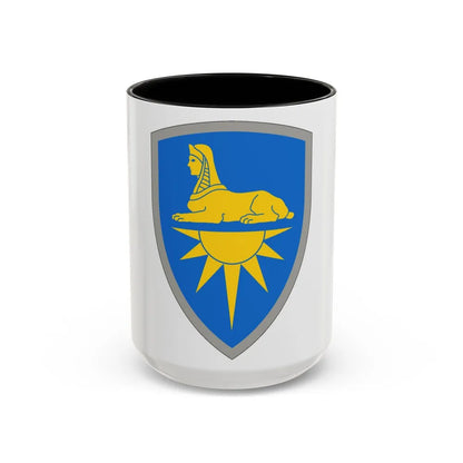 Intelligence Command (U.S. Army) Accent Coffee Mug-15oz-Black-Go Mug Yourself