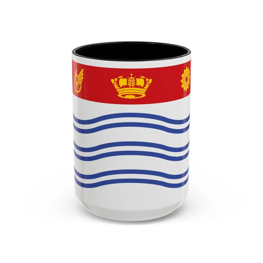 Flag of Barrie Canada - Accent Coffee Mug-15oz-Black-Go Mug Yourself