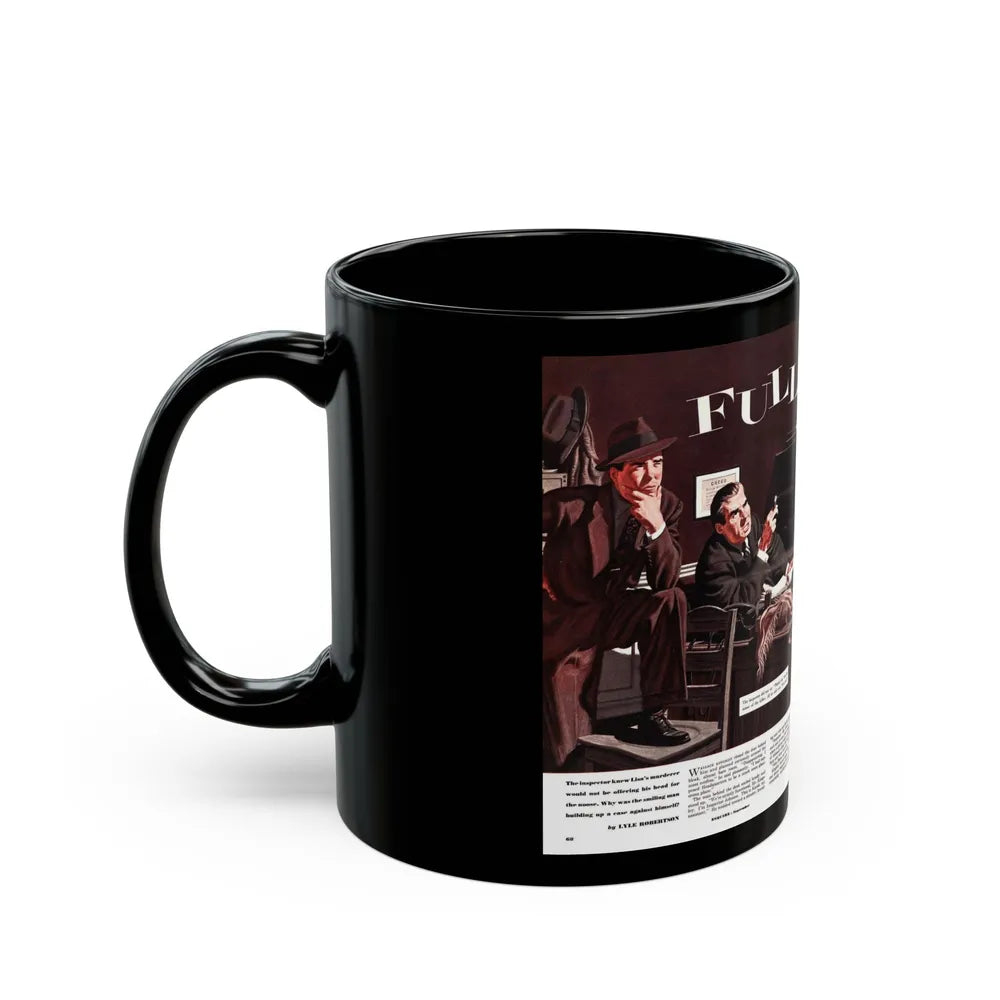 Full Confession, Esquire, September 1954 - Black Coffee Mug-Go Mug Yourself