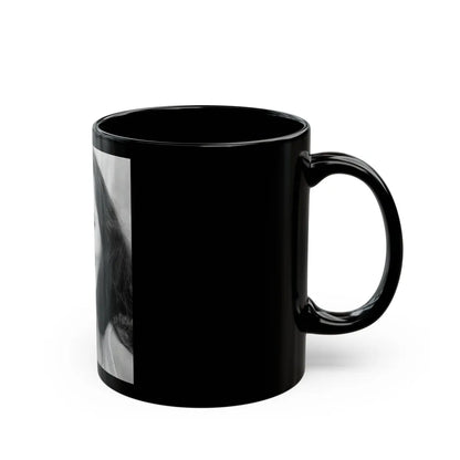 Gila Golan #02 (Vintage Female Icon) Black Coffee Mug-Go Mug Yourself