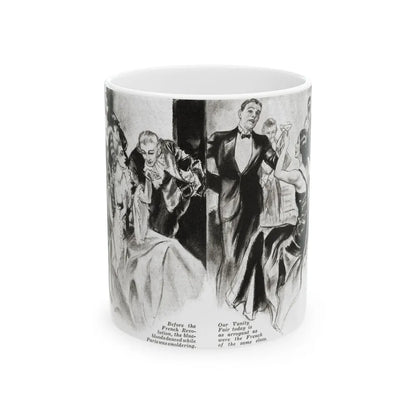 Do the American Bourbons Realize Fate, Liberty magazine, July 2, 1932 - White Coffee Mug-11oz-Go Mug Yourself