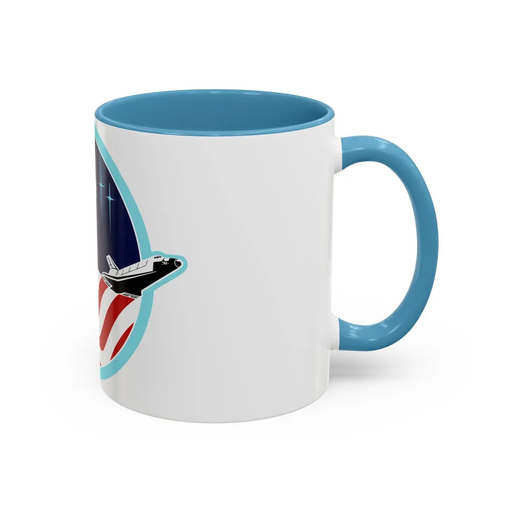 STS 2 (NASA) Accent Coffee Mug-Go Mug Yourself