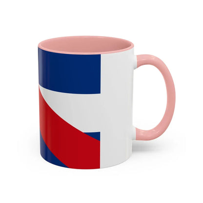 Flag of Federalist Party - Accent Coffee Mug-Go Mug Yourself