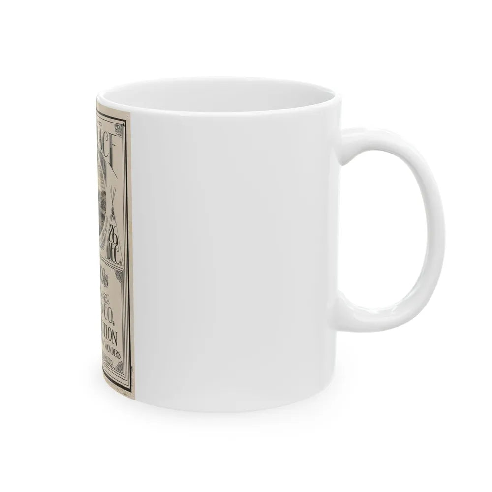 Charlatans 1966 (Music Poster) White Coffee Mug-Go Mug Yourself