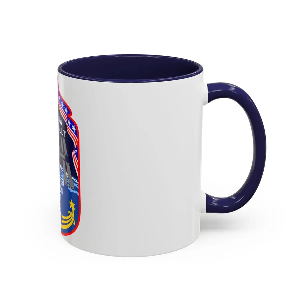 STS 117 (NASA) Accent Coffee Mug-Go Mug Yourself