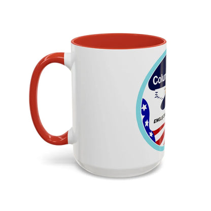 STS 2 (NASA) Accent Coffee Mug-Go Mug Yourself