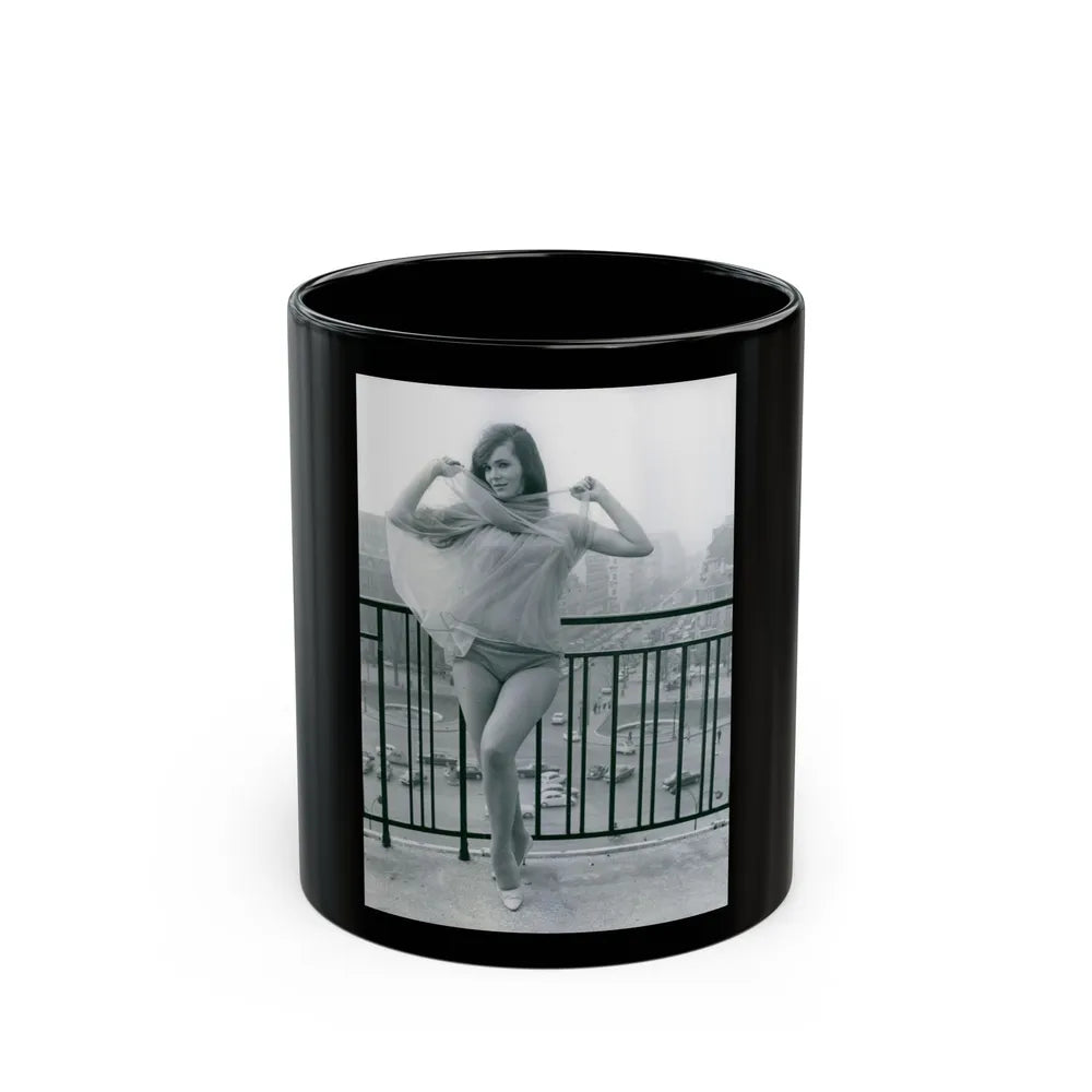 Gila Golan #134 (Vintage Female Icon) Black Coffee Mug-11oz-Go Mug Yourself