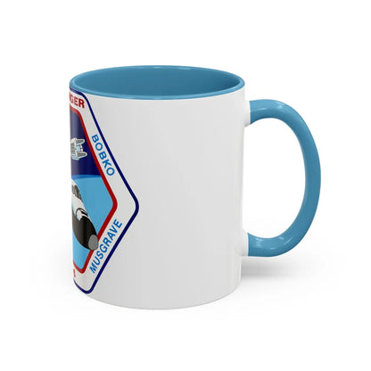 STS 6 (NASA) Accent Coffee Mug-Go Mug Yourself